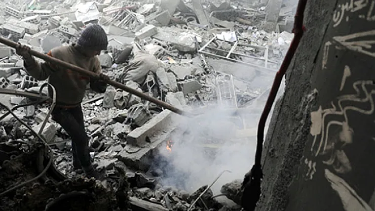 Esed rejimi Doğu Guta'da sivilleri vurdu: 17 ölü