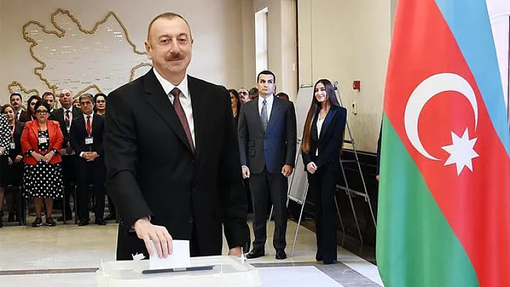 İlham Aliyev, dördüncü kez cumhurbaşkanı seçildi