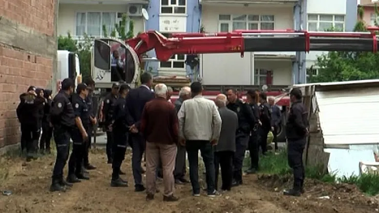 İnönü Mahallesi'nde baz istasyonuna tepki!