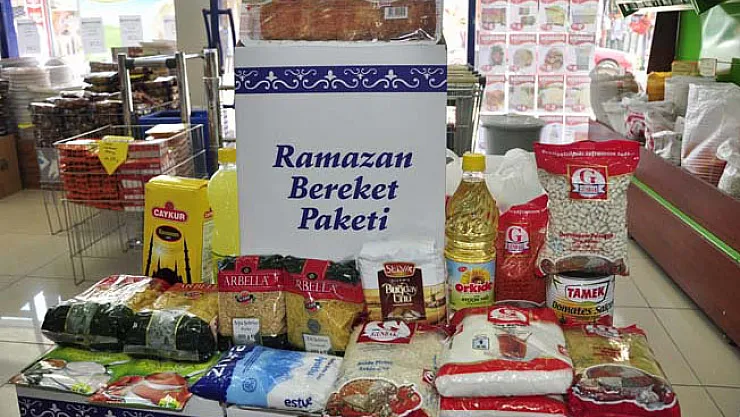 İhtiyaç sahipleri için 'Ramazan Paketleri' satışta