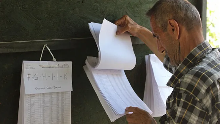 Seçmen listeleri askıdan kalkıyor