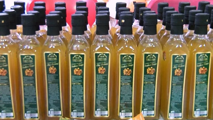 Cevizi ile Meşhur Hekimhan İlçesi Artık Alıç Sirkesi ile de Tanınacak