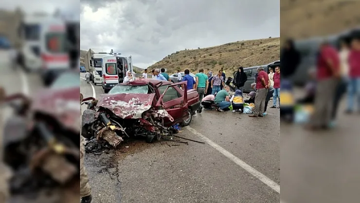 Darende'de can pazarı: 1 ölü, 7 yaralı!