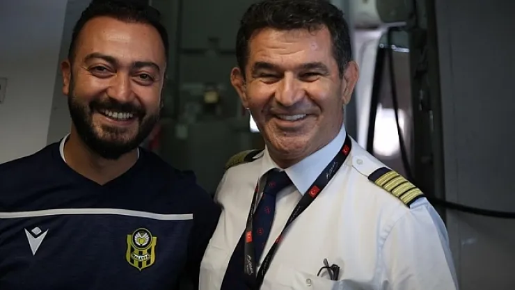 Malatyalı pilottan Yeni Malatyaspor'a anonslu jest