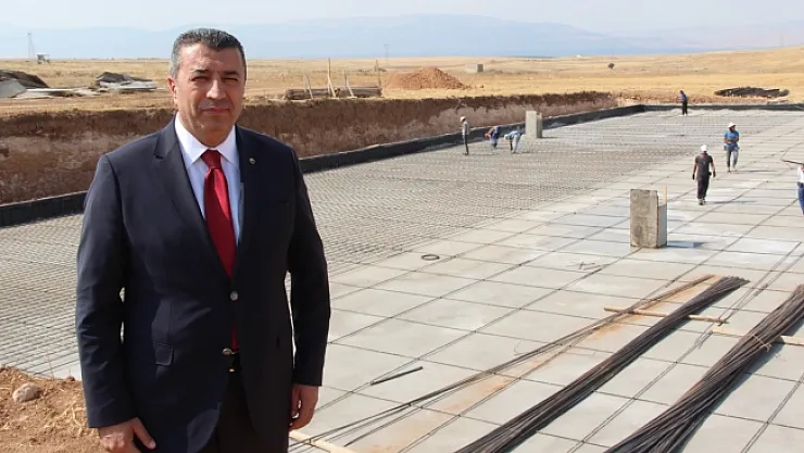 Kuru Kayısı Lisanslı Deponun inşaatına başlandı