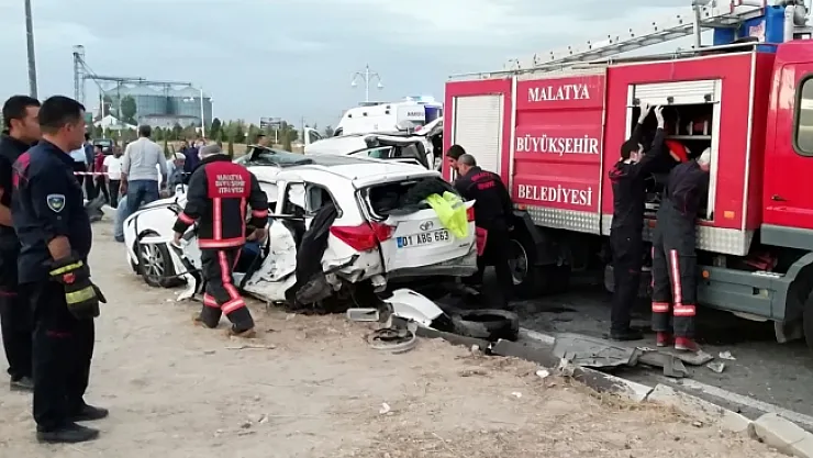 Malatya'da Feci Kaza: 2 ölü, 16 yaralı!