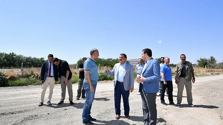 Milletvekili Tüfenkci ve Başkan Gürkan'dan ortak inceleme gezisi