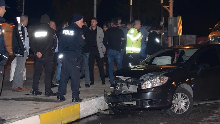 Battalgazi Kavşağı'nda kaza: 3 yaralı!