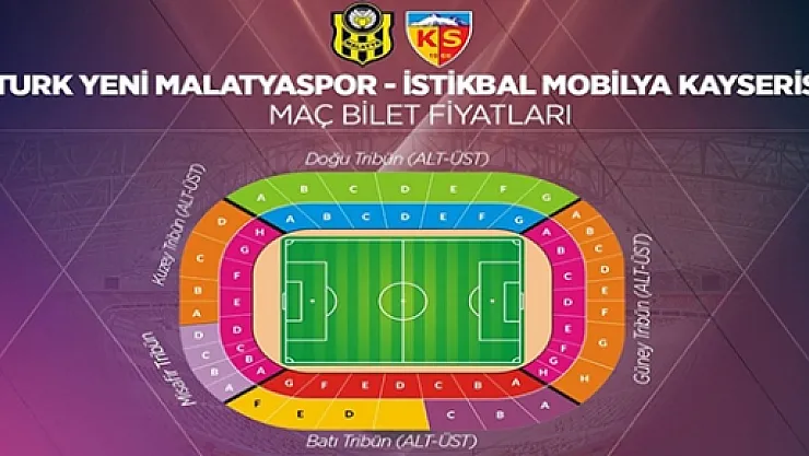 BYMS-Kayserispor maçının biletleri satışa çıktı. İşte fiyatlar!