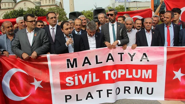 Malatya Sivil Toplum Platformu'dan Barış Pınarı Herakatı'na destek!