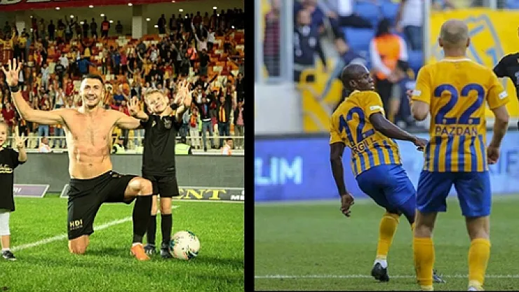 Takımın en değerlileri Jahovic ile Guilherme...