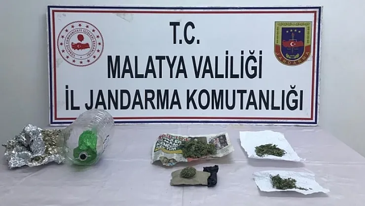 205 gram kubar esrar yakalandı