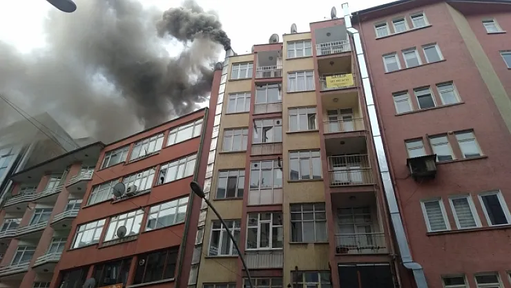 Baca yangını korku saçtı!