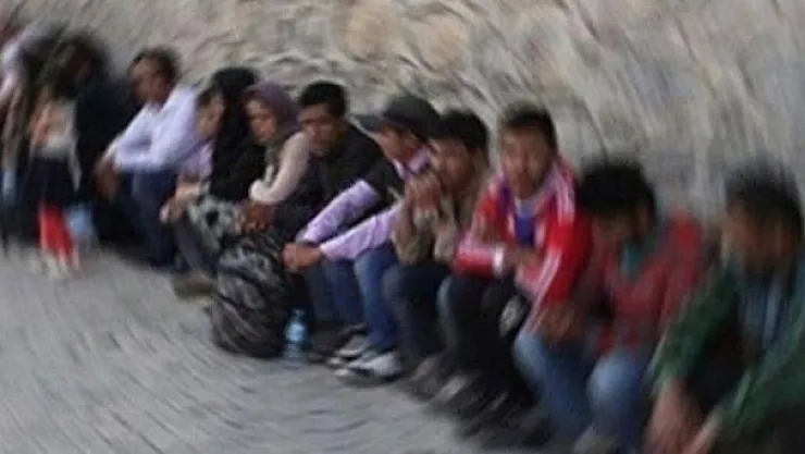 Malatya'da 16 kaçak göçmen yakalandı