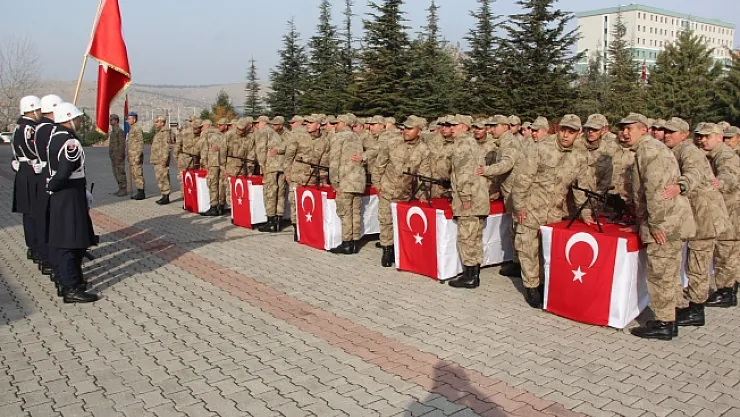Malatya'da acemi erler törenle yemin etti