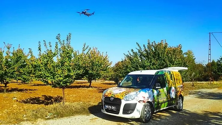 Tarım arazileri artık dron ile takip ediliyor!