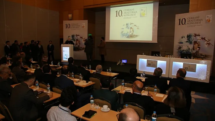 10. Cerrahi Araştırma Kongresi'ne Malatya ev sahipliği yapıyor!