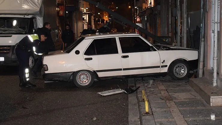 Alkollü sürücü ortalığı birbirine kattı