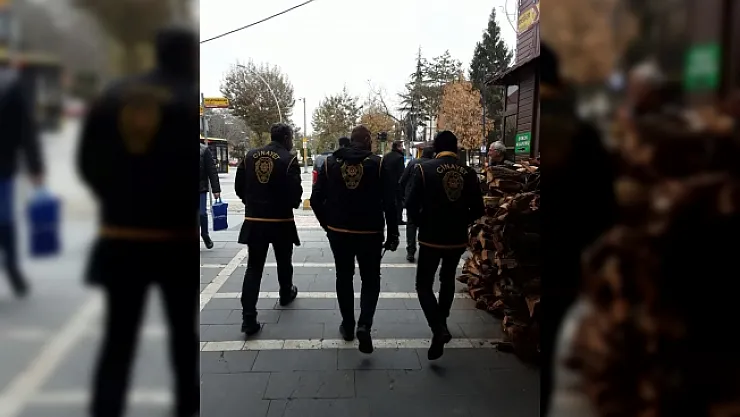 Malatya polisinden eş zamanlı uygulama!
