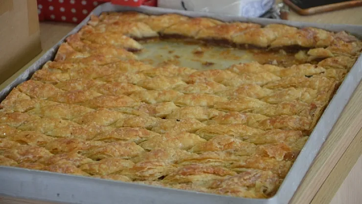 Malatyalı kadın girişimciden kayısılı baklava için patent çalışması