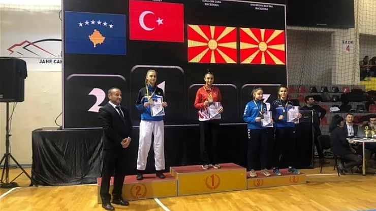 Malatyalı sporcu Fatma Uygur, Balkan şampiyonu oldu