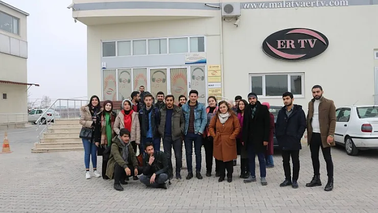 RTS öğrencilerinden ERTV'ye ziyaret!