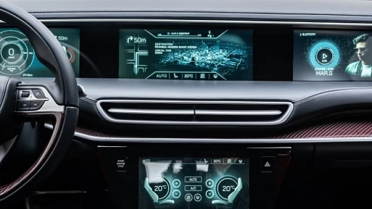 Yerli otomobilimizin iç dizaynı nefes kesti!