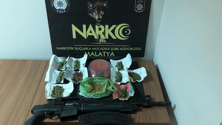 Malatya'da uyuşturucu operasyonu: 2 gözaltı!