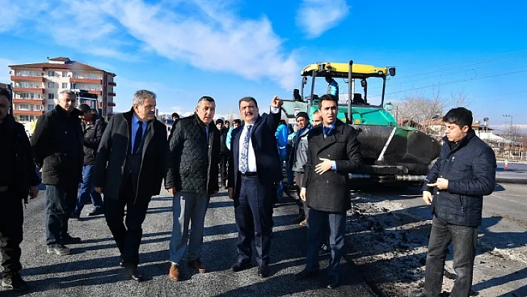 Sivas bağlantı yolunun 2 buçuk kilometrelik bölümü tamamlandı