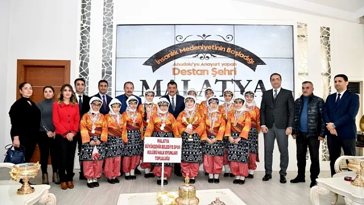 1. olan ekibe Başkan Gürkan'dan hediye!