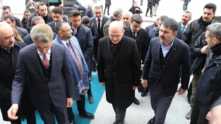 Bakan Soylu ve Kurum Malatya'da...