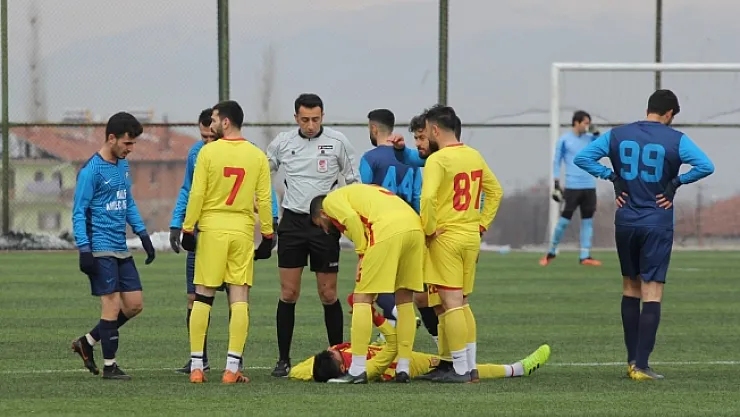 'Darp ve fiziksel temas ile hakem arkadaşımıza saldırıda bulunulmuştur'