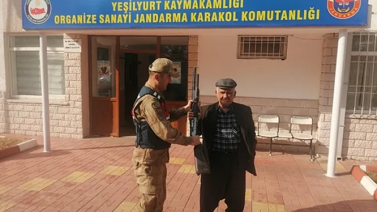 Malatya'daki tüfek hırsızları yakalandı!