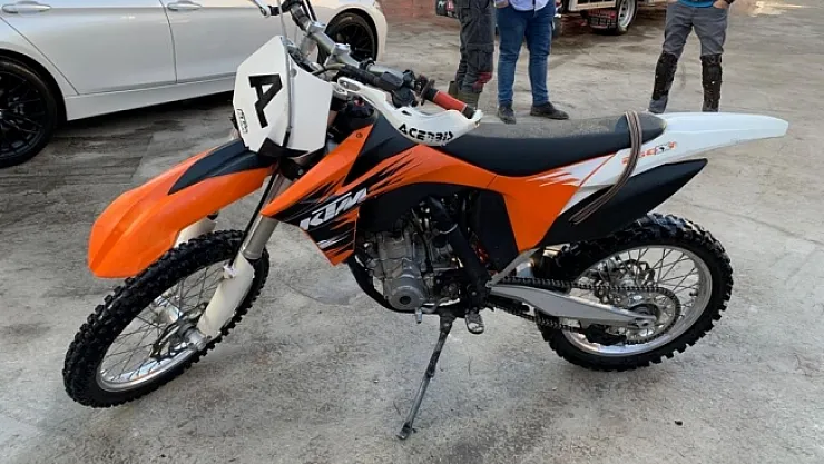 Afyon'da çalınan motosiklet Malatya'da çıktı!