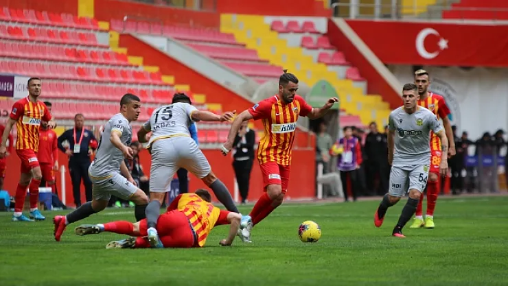 B. Yeni Malatyaspor Kayseri'de de başaramadı: 2-1!