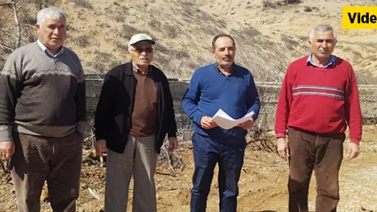 HES'e giden kanal taştı, bahçeleri ciddi zarar gördü!