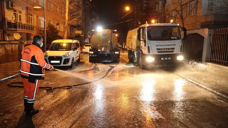 Dezenfekte çalışmaları yoğunlaştırıldı!