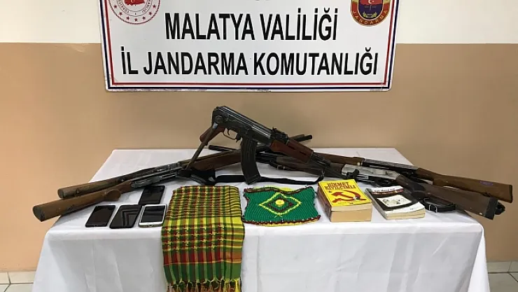 Malatya'da Nevruz Bayramı öncesi operasyon: 4 zanlı silahlarla yakalandı!