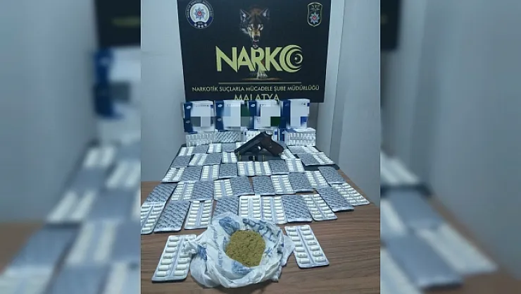 Malatya'da uyuşturucu tacirlerine operasyon!