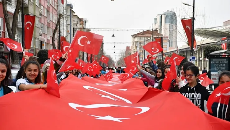 Malatya'da 'İstiklalden istikbale' yürüyüşü