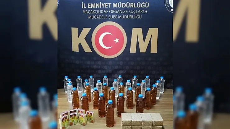 Malatya'da kaçakçılık operasyonu!