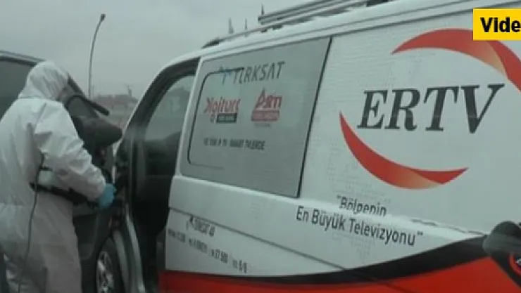 Personel çalışma ve temas alanları tek tek ilaçlandı