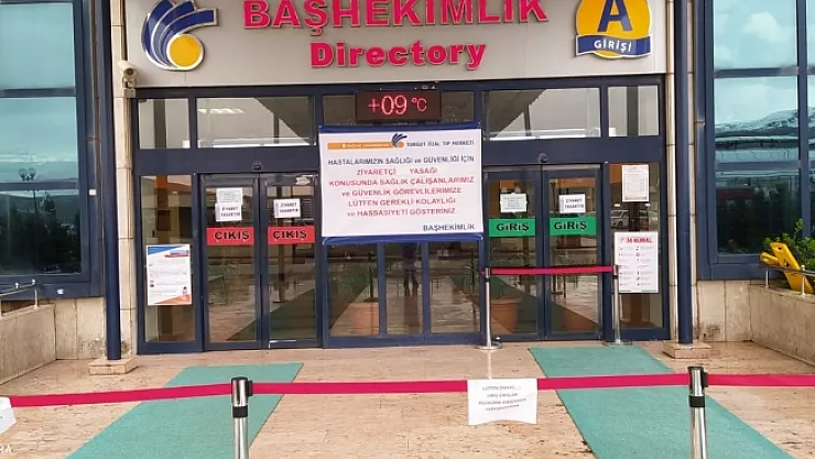 Turgut Özal Tıp Merkezi'nde 'korona' önlemleri