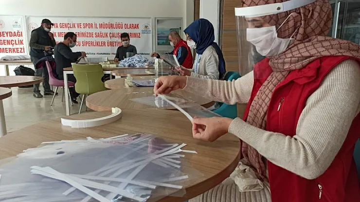 Korona ile mücadeleye siperlik desteği