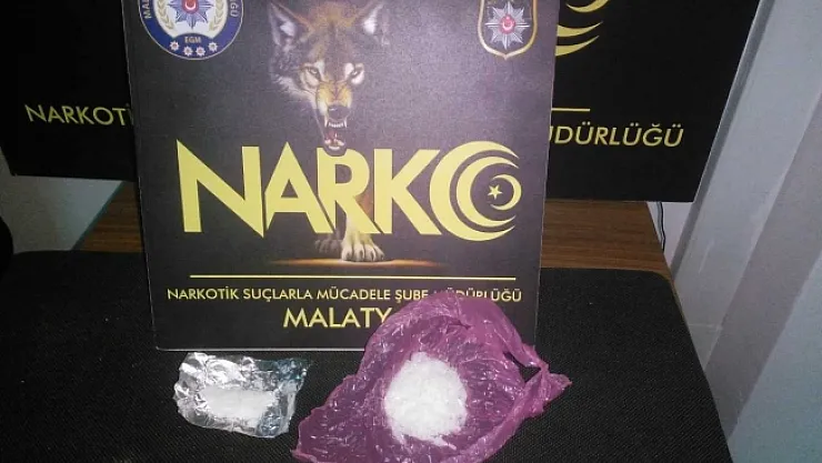 Malatya'da uyuşturucu operasyonu: 1 tutuklama!