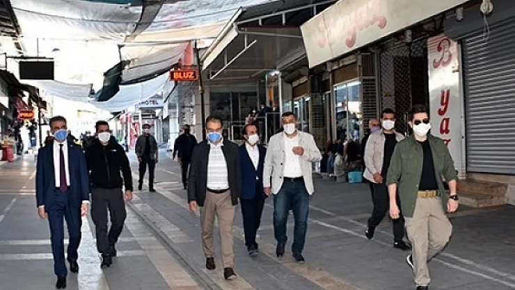 Malatya İl Hıfzıssıhha Kurulu'ndan Malatya Sebzeciler ile Kasap Pazarına sınırlı izin