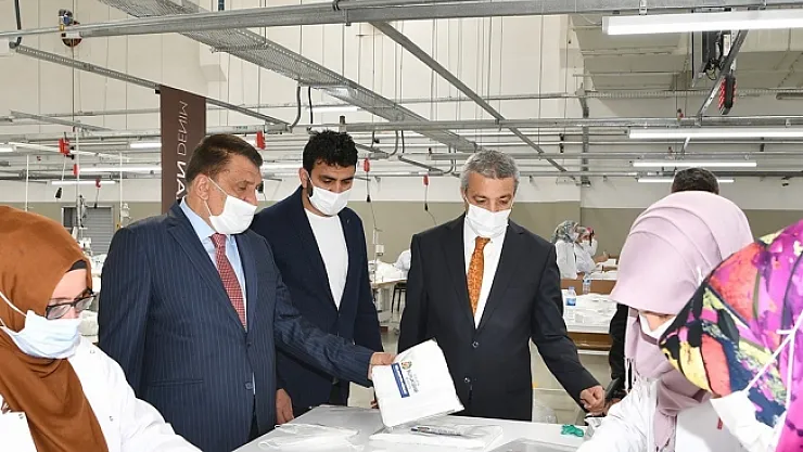 Malatya maske üretiminde insanlığa umut oluyor!