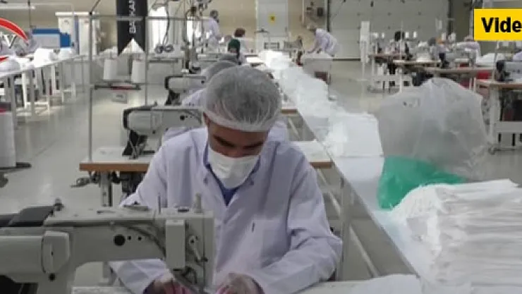 Malatya Türkiye'nin maske üretim merkezi oldu!