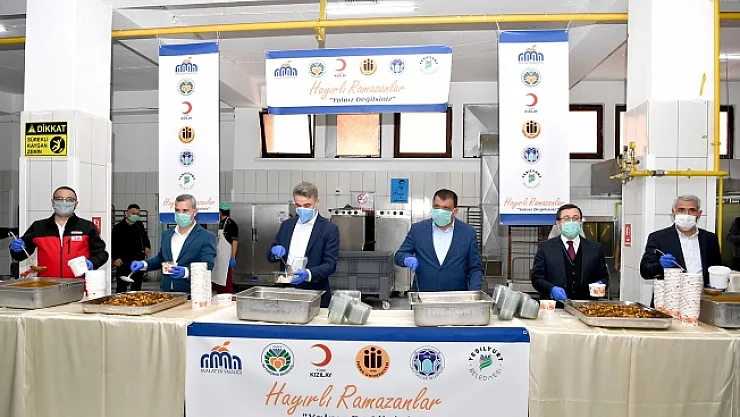 Malatya'da her gün 2 bin kişilik iftar yemeği dağıtılacak