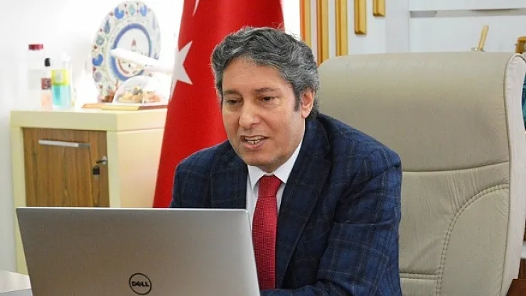 Müdür Tatlı, telekonferans toplantısı yaptı